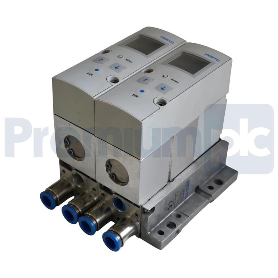 Used (2) Festo VPPM-8TA-L-1-F-0L6H-S1C1 | 572408 Regulator (2) VMPA-FB-EMG-P1 542224
