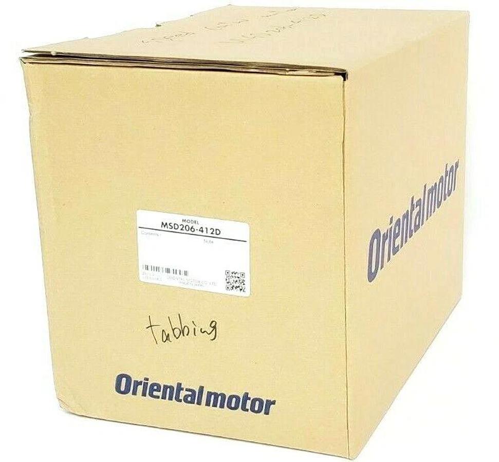 Used NIB ORIENTAL MOTOR MSD206-412D SPEED CONTROL MOTOR MSD206412D