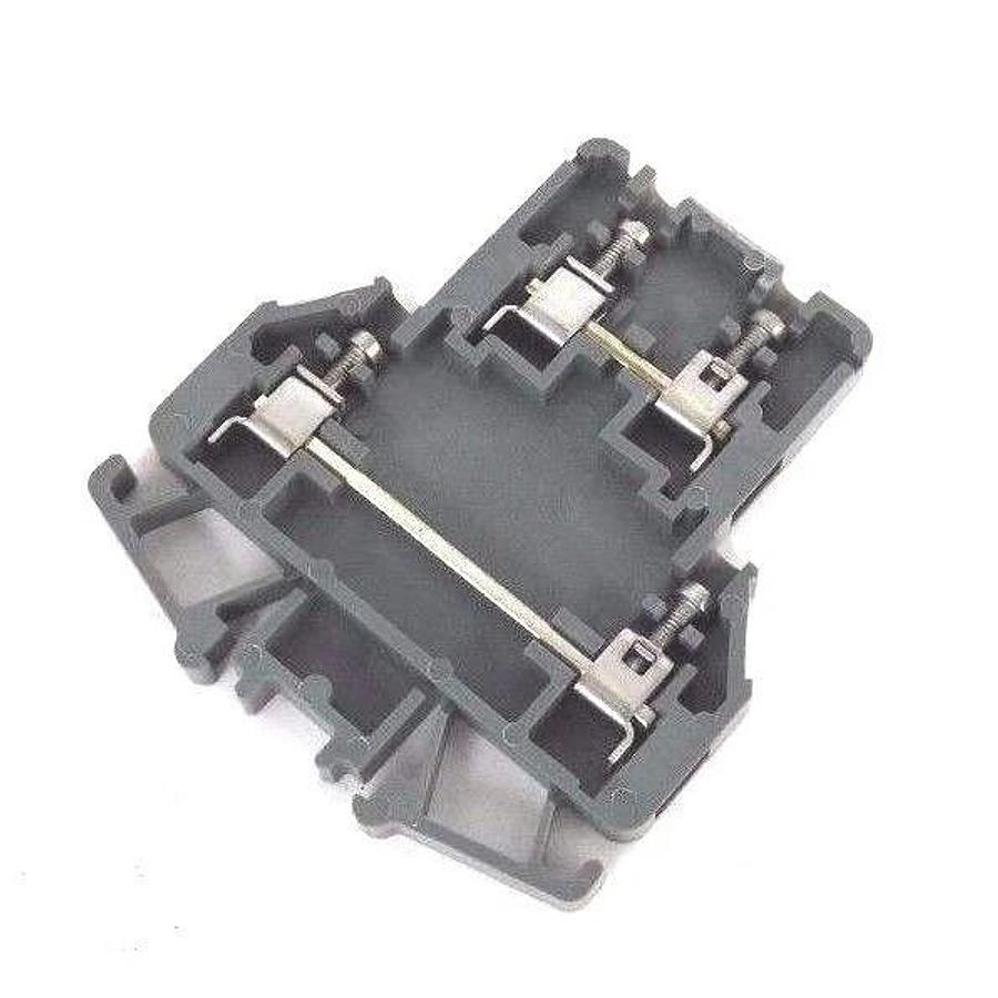 LOT OF 10 NEW ALLEN BRADLEY 1492-H2GY TERMINAL BLOCKS SER B, GREY, 1492H2GY
