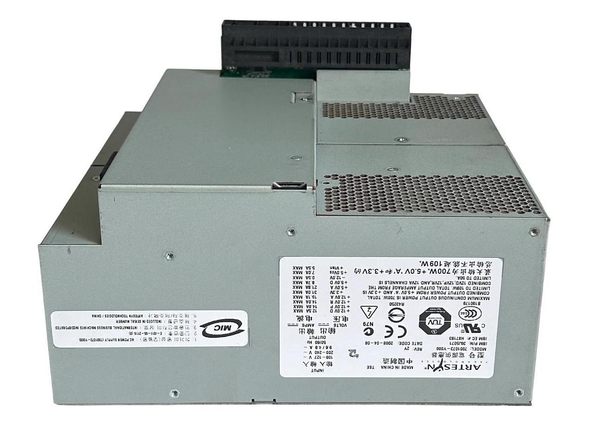 Used ARTESYN TECHNOLOGIES 7001073-Y000 / 39J5071 AC POWER SUPPLY 100-240V 9.6/4.8A
