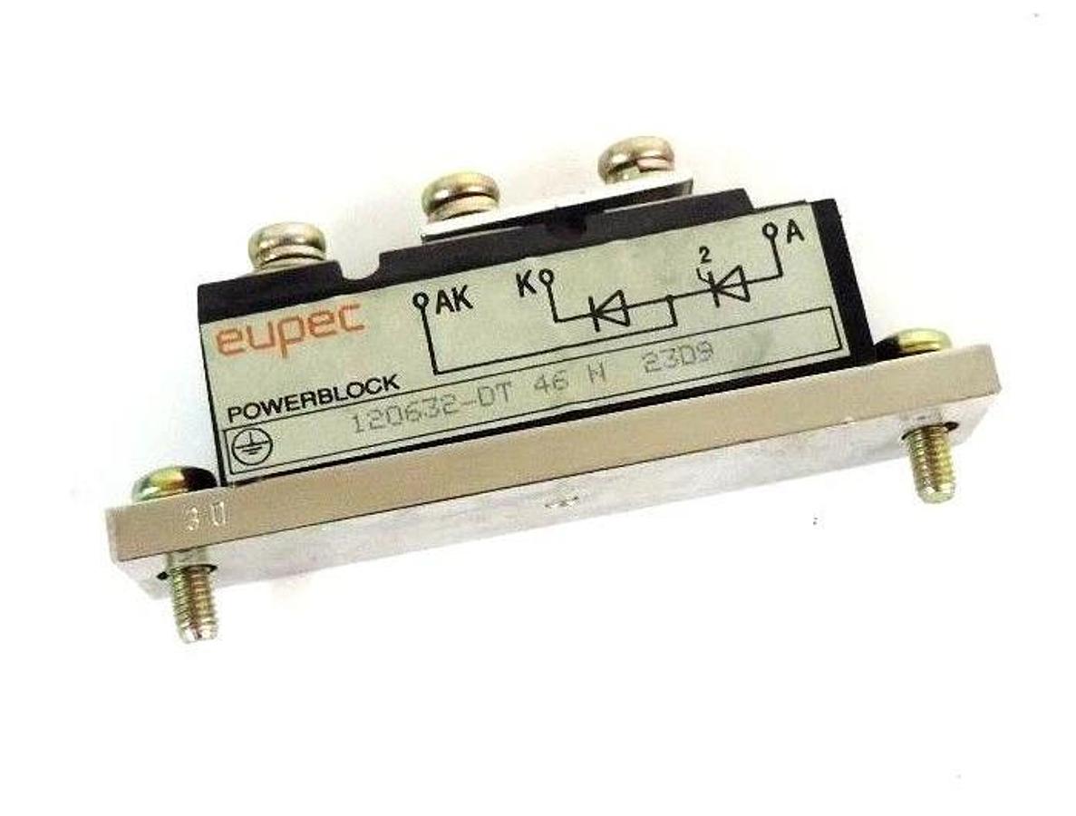 Used EUPEC 120632-DT-46-N POWERBLOCK MODULE 120632DT46N