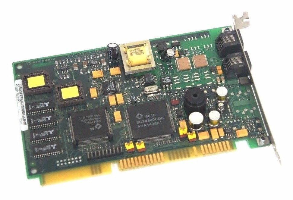 Used MOTOROLA 620942470001 ASSY 4246 ISA MODEM CARD