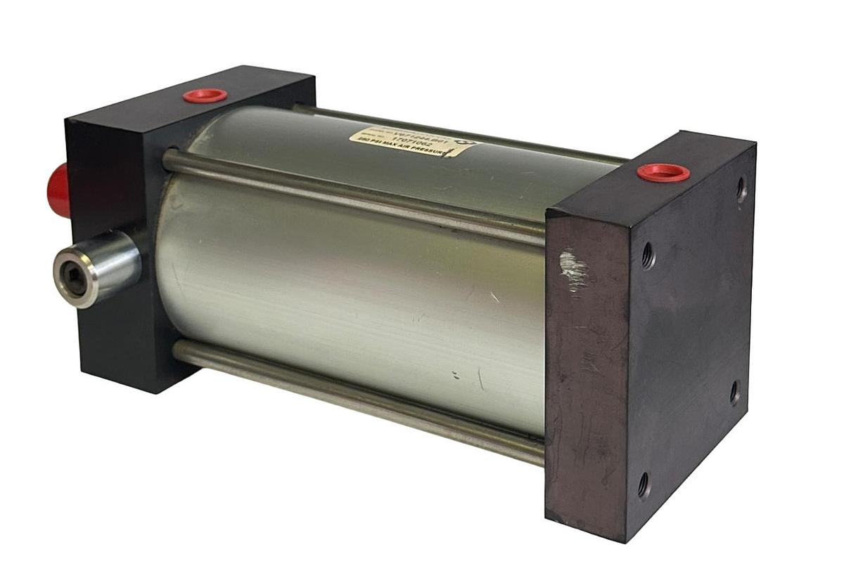 Used NEW SCHENCK PROCESS V671244.B01 / V671244B01 PNEUMATIC CYLINDER 250PSI MAX
