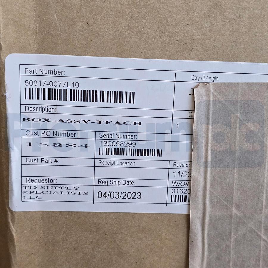 Used Kawasaki 50817-0077L10 Robot Teach Pendant iPendant Controller 50817-0072 NSMP