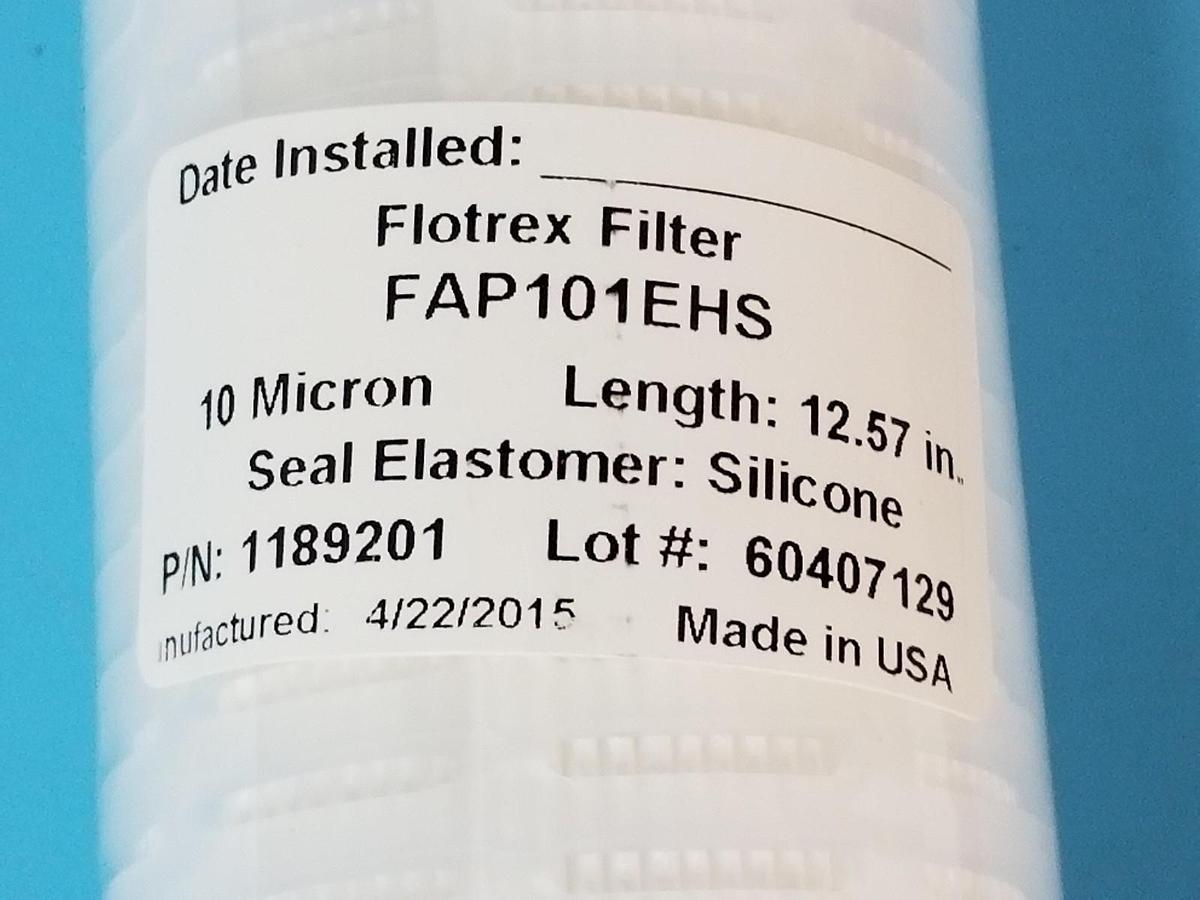 NEW GENERAL ELECTRIC / FLOTREX FAP101EHS PLEATED FILTER CARTRIDGE 1189201