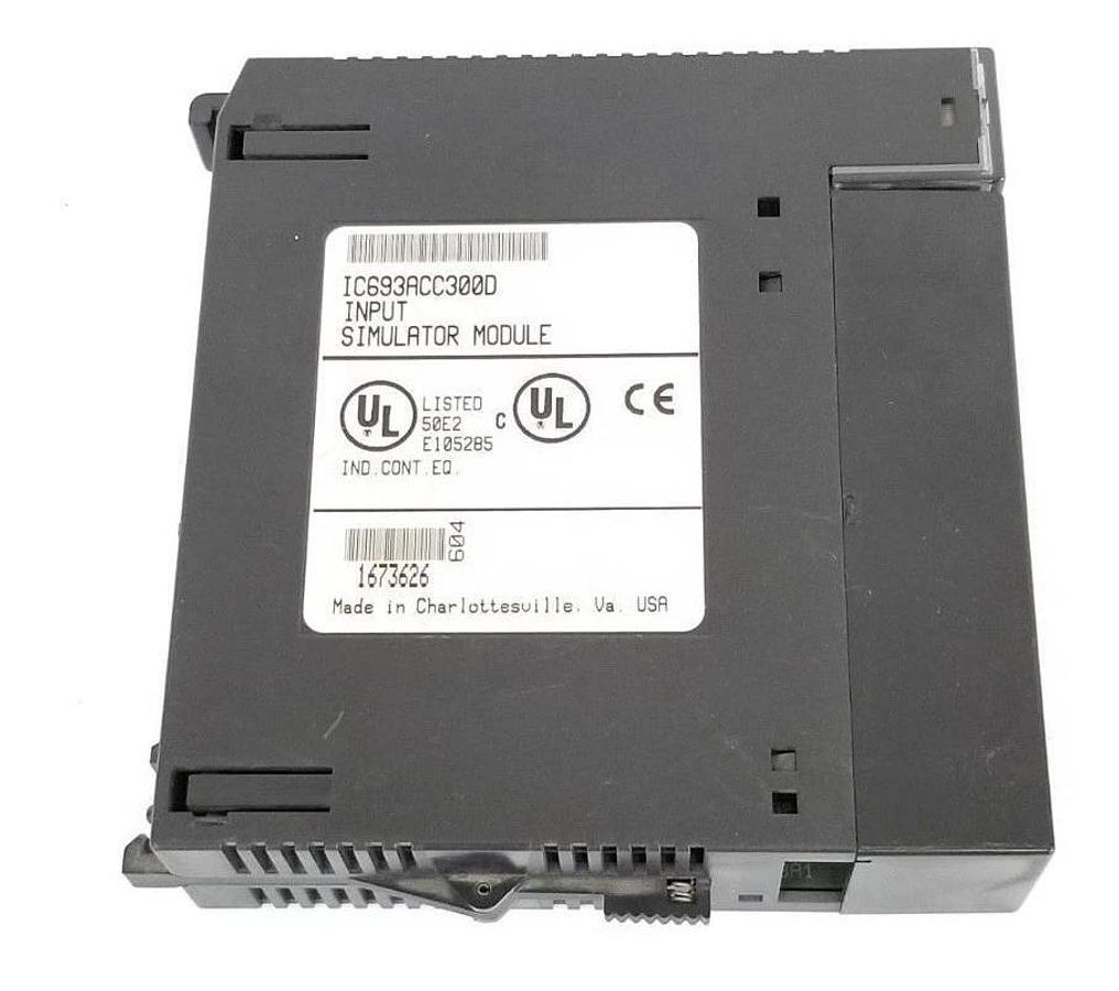 Used GE FANUC IC693ACC300D INPUT SIMULATOR MODULE