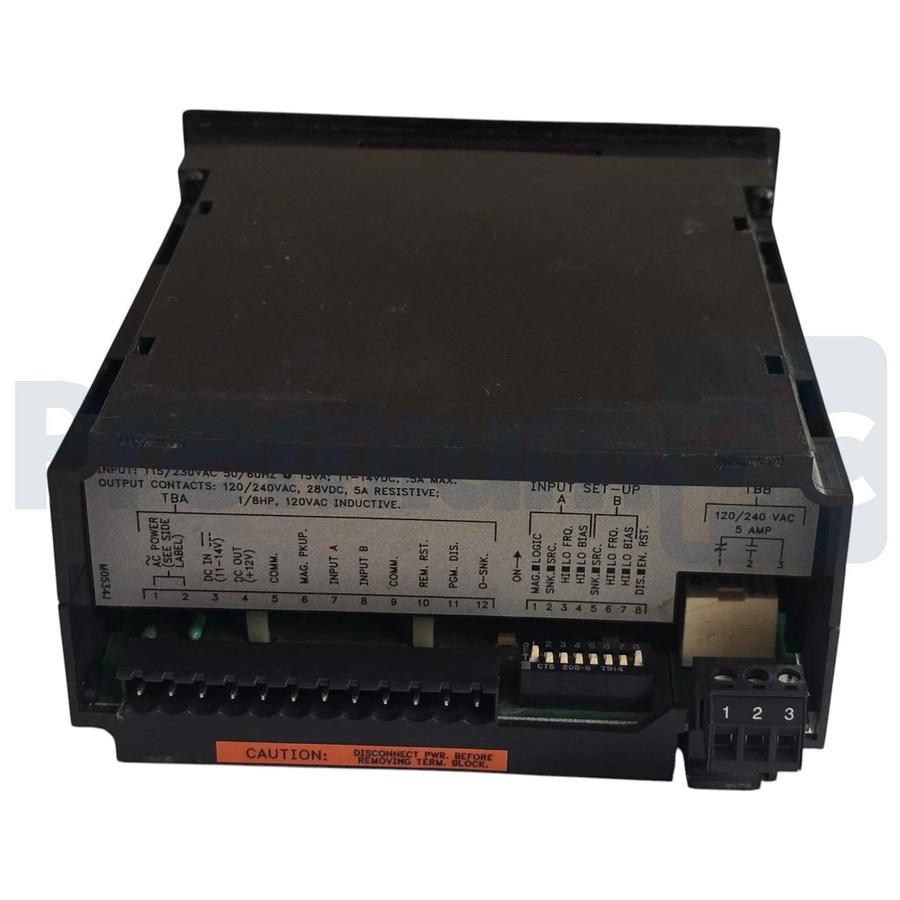 Used Red Lion Controls GEM 1 Gemini 1000 6-Digit Digital Counter GEM10060 115/230VAC