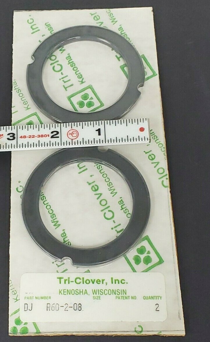 LOT OF 2 NEW TRI-CLOVER DJ R60-2-08 CARBON IMPELLERS