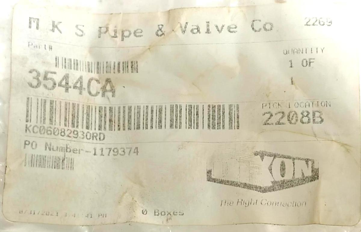 Dixon Bayco 3544CA 4" Cam & Groove In-Line Sight Glass Coupler Adapter Aluminum