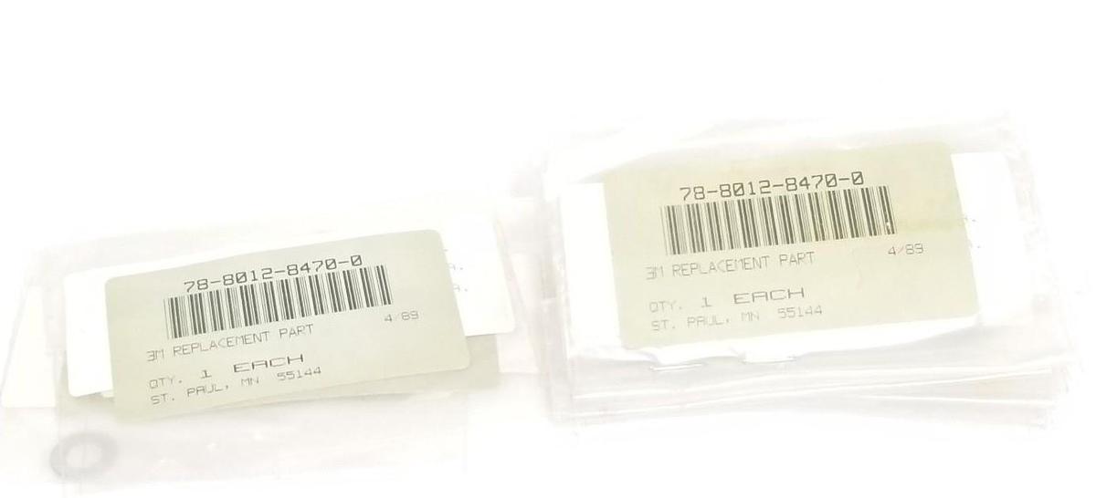 Used LOT OF 23 NEW 3M 78-8012-8470-0 REPLACEMENT PARTS 78801284700