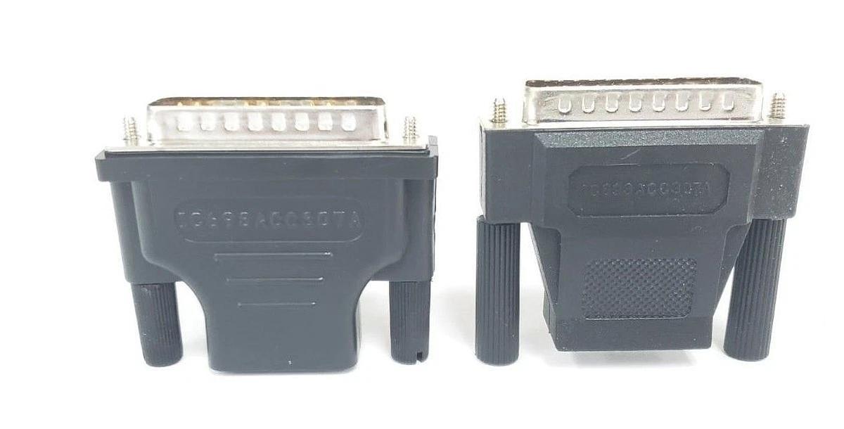 LOT OF 2 NEW GE FANUC 44A729140-002R01 I/O BUS TERMINATOR PLUGS 44A729140002R01