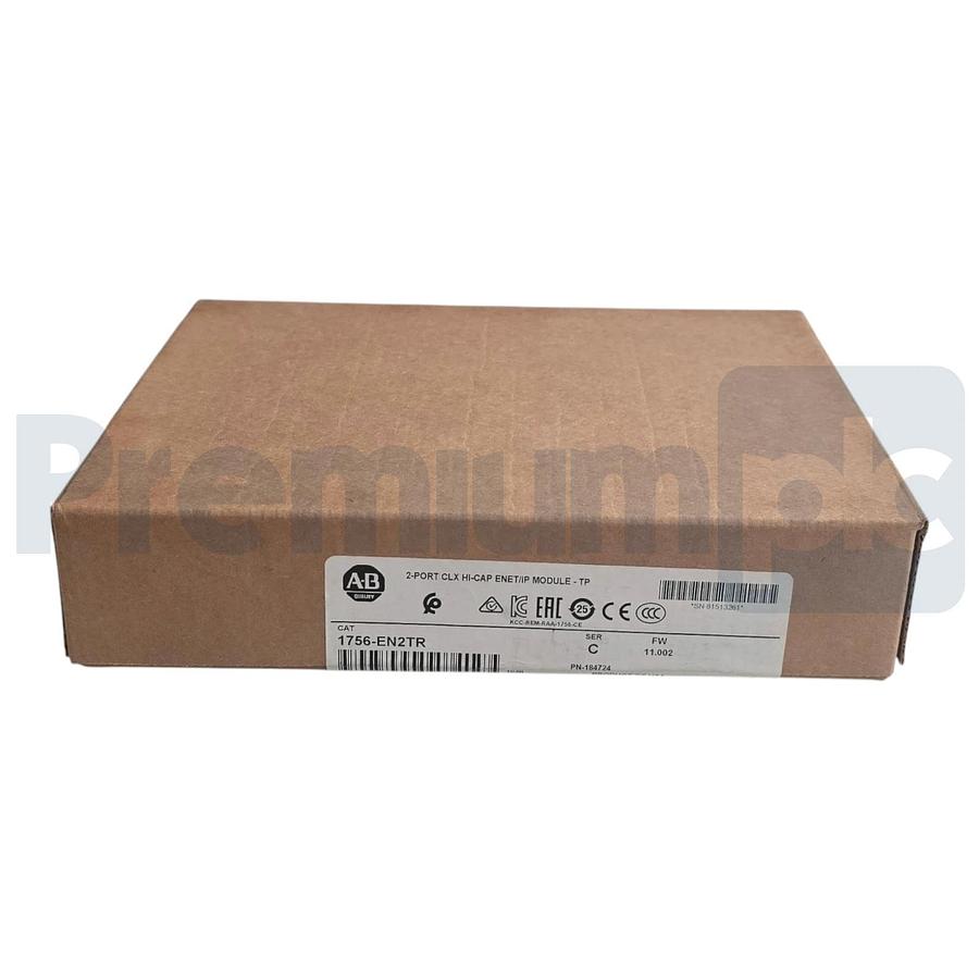 Sealed Allen Bradley 1756-EN2TR /C ControlLogix 2-Port ENet/IP Module FW 11.002