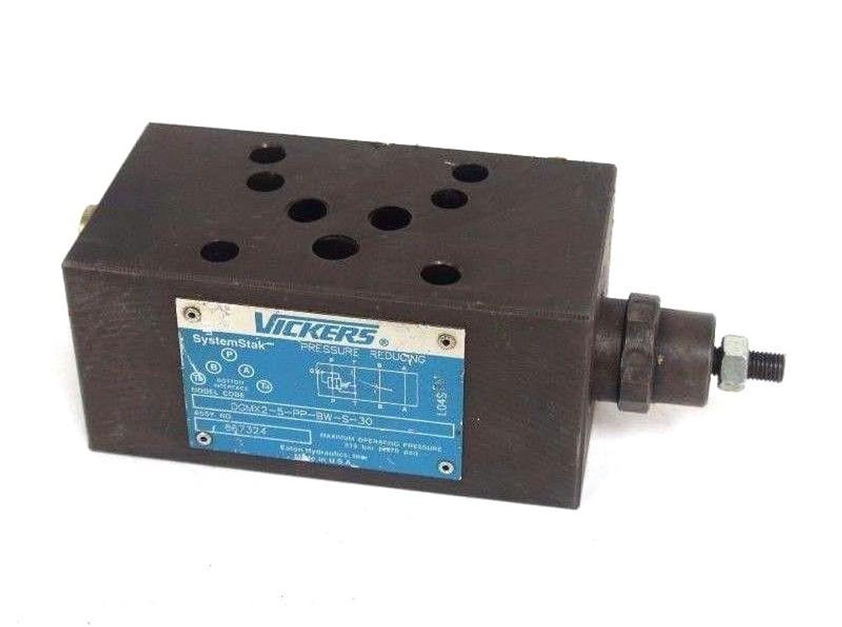 Used VICKERS DGMX2-5-PP-BW-S-30 SYSTEMSTAK PRESSURE REDUCING VALVE ASSY NO. 867324