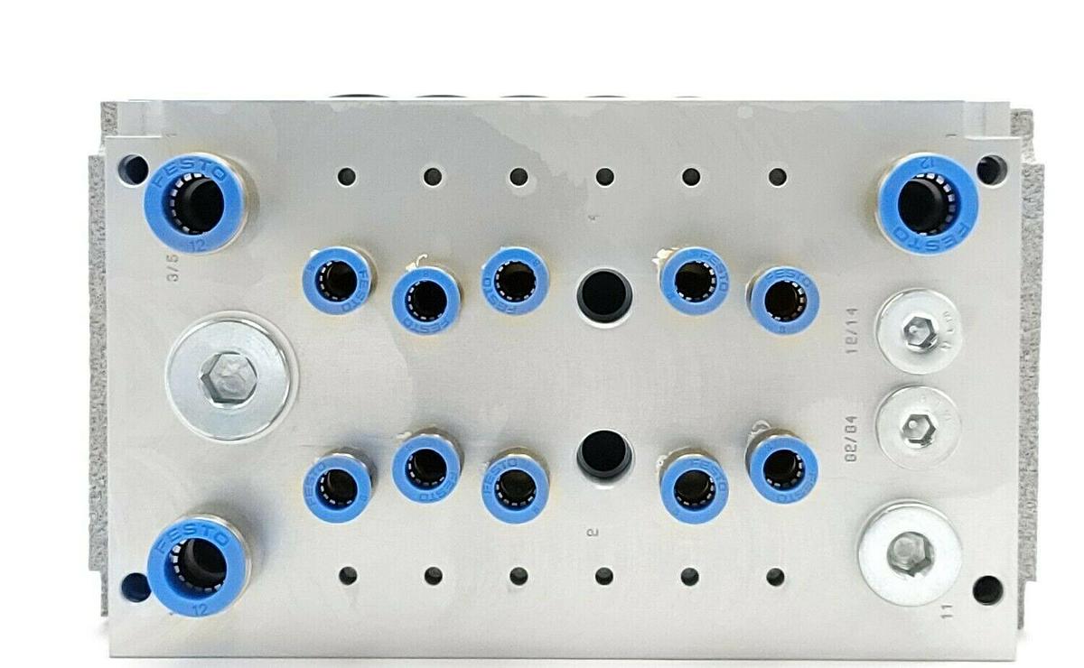 Used NEW FESTO CPV18-VI 10P-18-6B-FB-R-J-MJJTCC+PA VALVE TERMINAL MAT. NR. 18220
