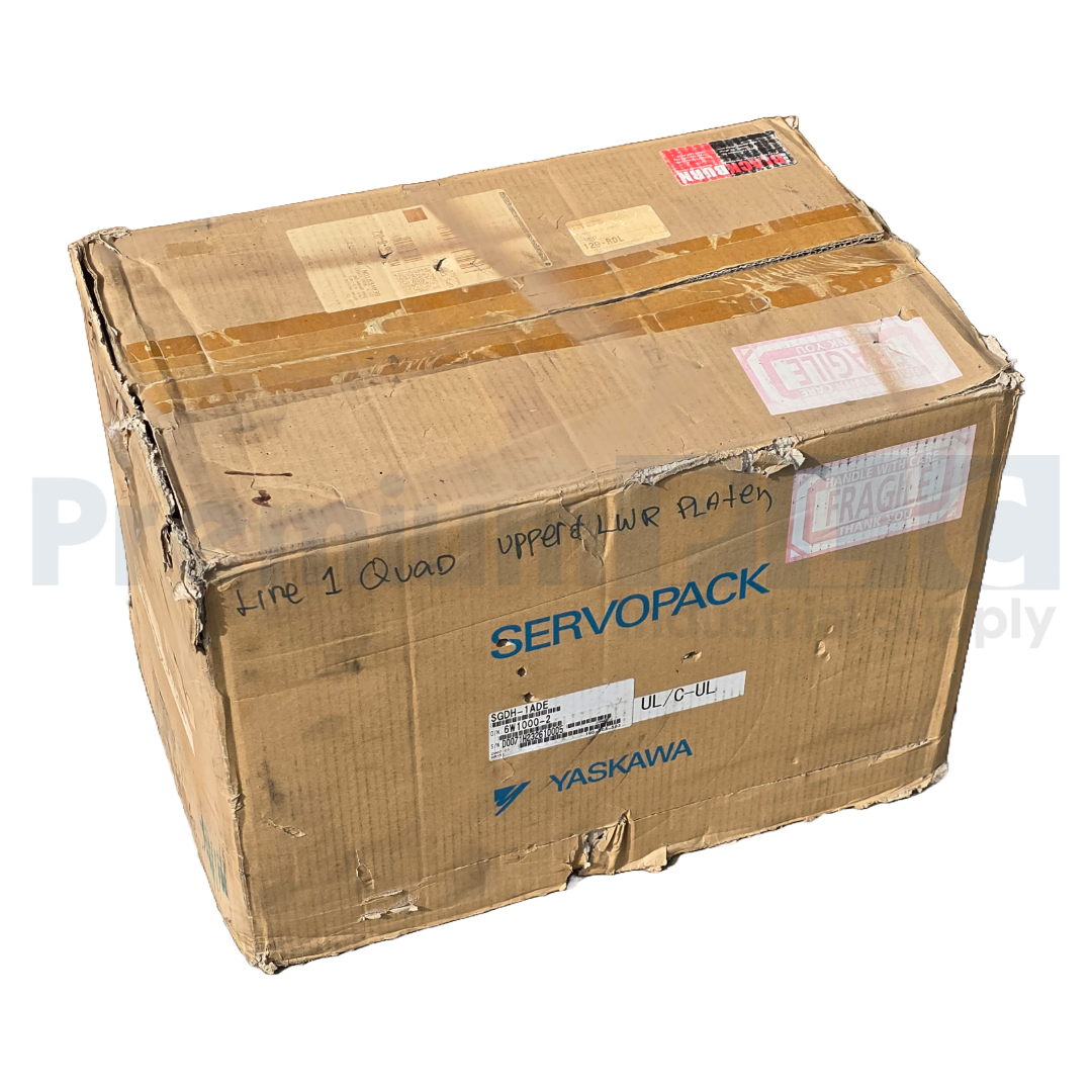 Used NEW YASKAWA SGDH-1ADE VER. 33942 SIGMA-II SERVOPACK SERVO AMPLIFIER 15HP 400V