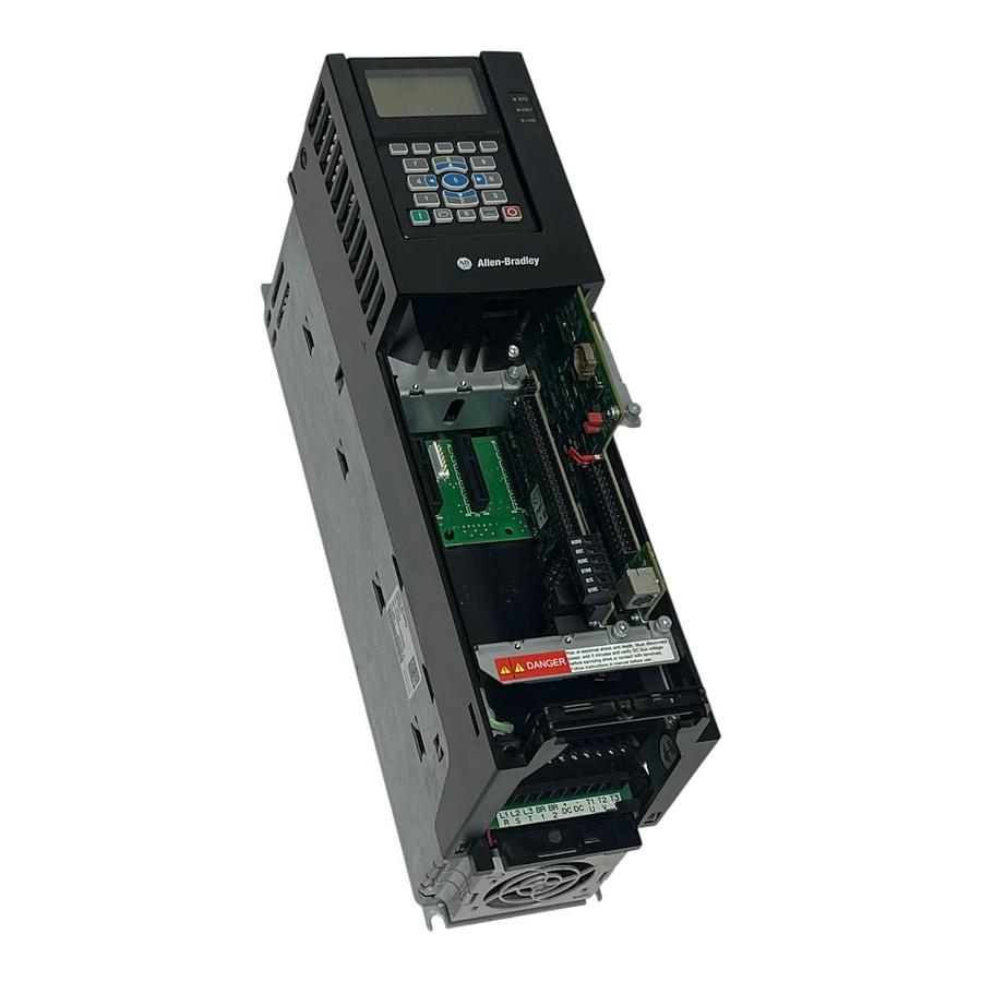 Used Allen-Bradley PowerFlex 753 VFD 20F11RD5P0AA0NNNNN 3HP/2HP Frame 1 , w/ HIM