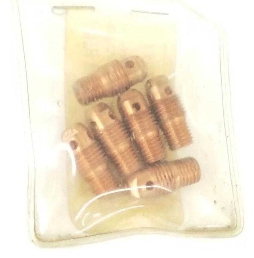 PACK OF 6 NEW SOUTH-WELD 13N27 COLLET BODIES, 1/16", C/BODY