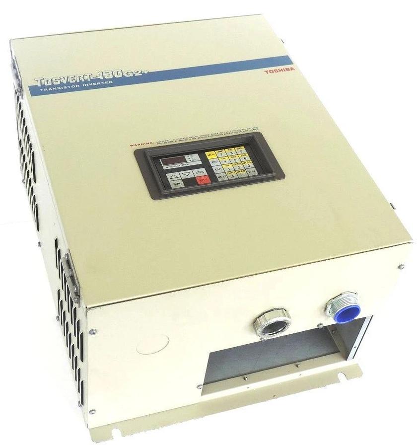 Refurbished TOSHIBA VT130G2-4330 TOSVERT-130G2+ TRANSISTOR INVERTER 30HP 45A PROF. REPAIRED