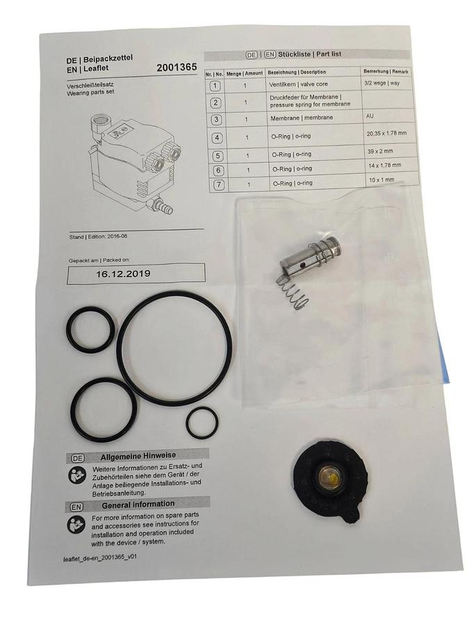 Used DRAIN VALVE KIT 2901067300 FOR ATLAS COPCO REPLACEMENT 2901-0673-00 COMPRESSOR