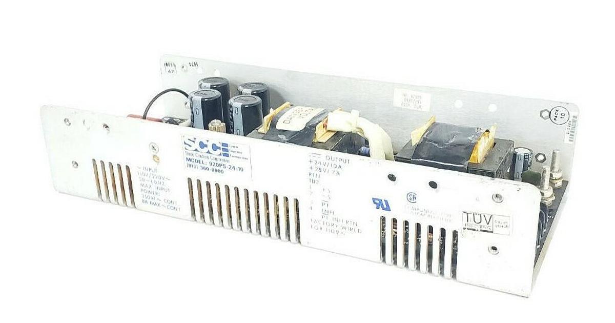 Used SSC 920PS-24-10 POWER SUPPLY 110V/220V 50/60HZ, 920PS2410