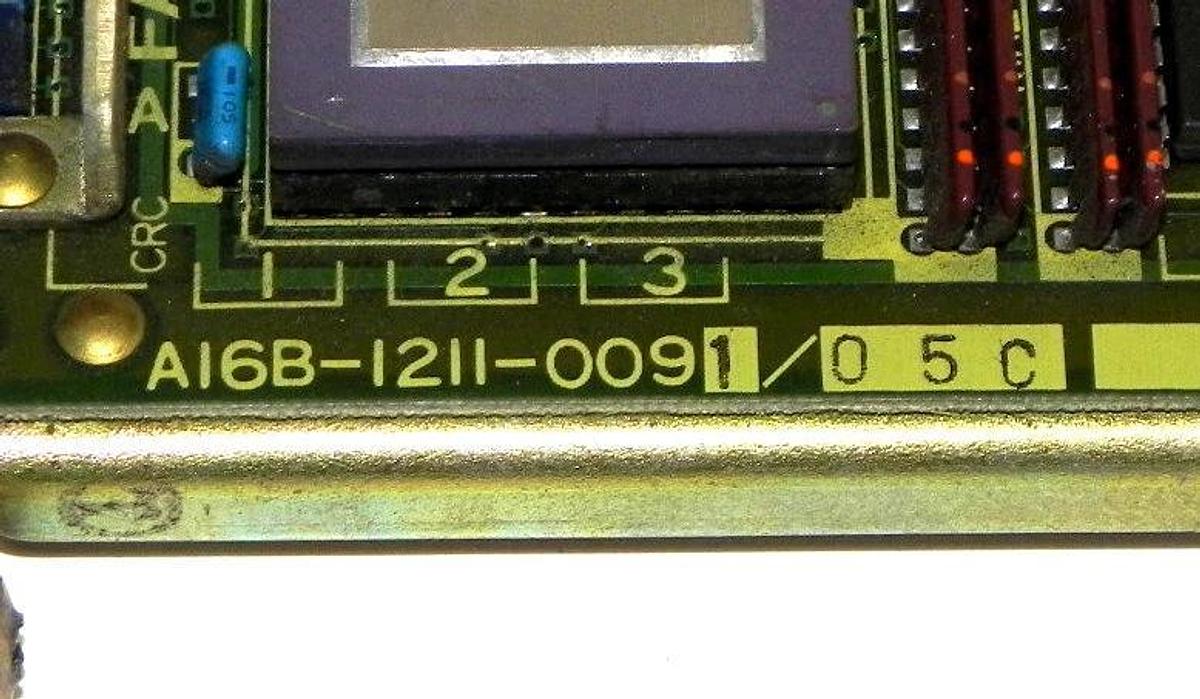 Used FANUC A16B-1211-0091/05C MEMORY MODULE A16B12110091