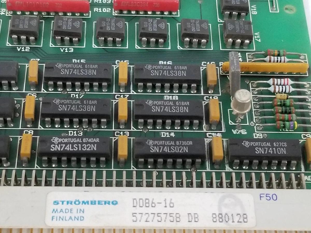 Used ABB / STROMBERG DO86-16 OUTPUT MODULE 57275758 5760852-8F D086-16