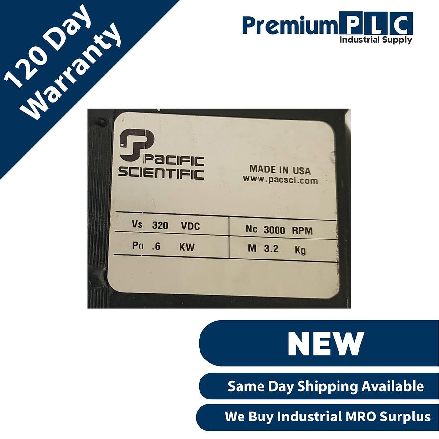 Used NEW PACIFIC SCIENTIFIC S31HNNA-RNNM-00 SENTRY BRUSHLESS SERVOMOTOR S31HNNARNNM00
