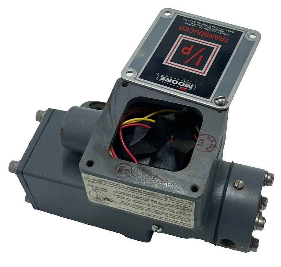 Used MOORE 771-16SNF2 | 77116SNF2 I/P Transducer 4-20mA Input 3-15 PSI Output XLNT
