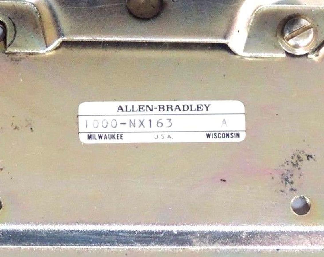 Used ALLEN BRADLEY 1000-NX163 SER. A STARTER 600VAC., 500-BOD930 SER. B, CB236 COILS