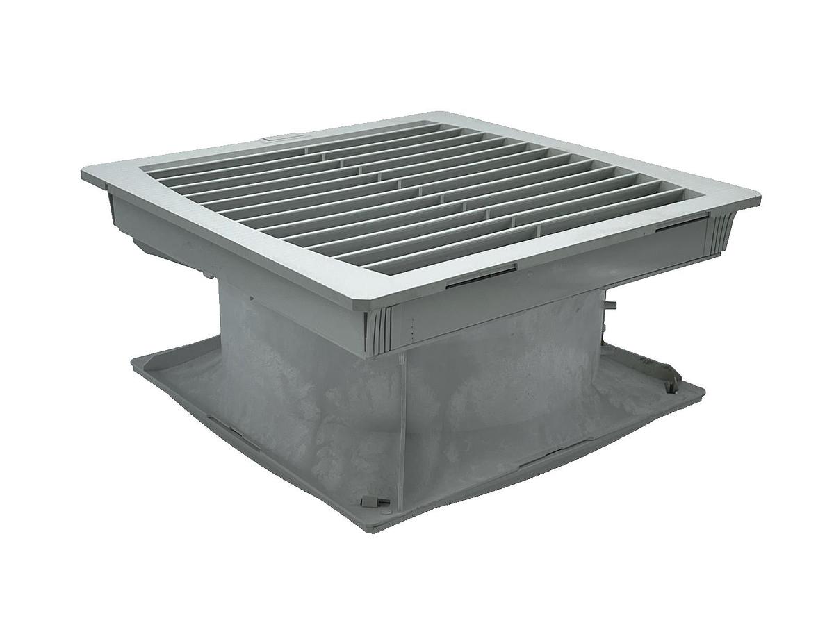 Used Hammond PF67000T12LG Filter Fan | 560 CFM 115V NEMA 12 | PF GEN4 Gray