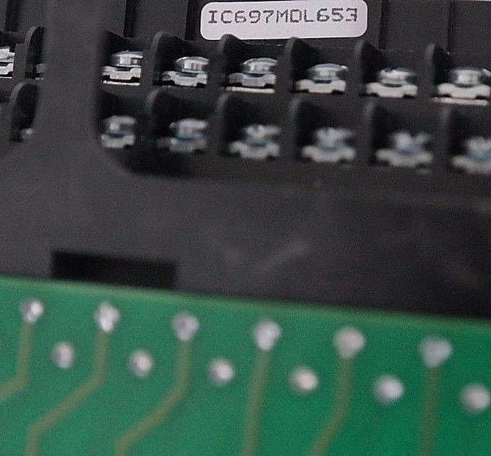 NEW GE FANUC IC697MDL653 INPUT MODULE I3C7B3, 44A731656-G01L, 24VDC