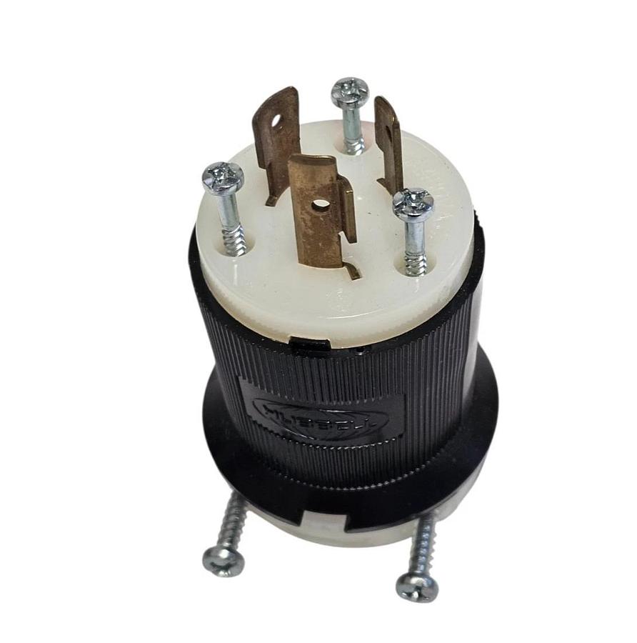 NIB HUBBELL HBL2341 TWIST LOCK PLUG 20A 480V 2-POLE 3-WIRE