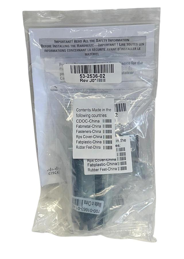 Used CISCO 53-2536-02 / 53253602 ACCESSORY RACK MOUNT KIT Rev. J0 NSMP