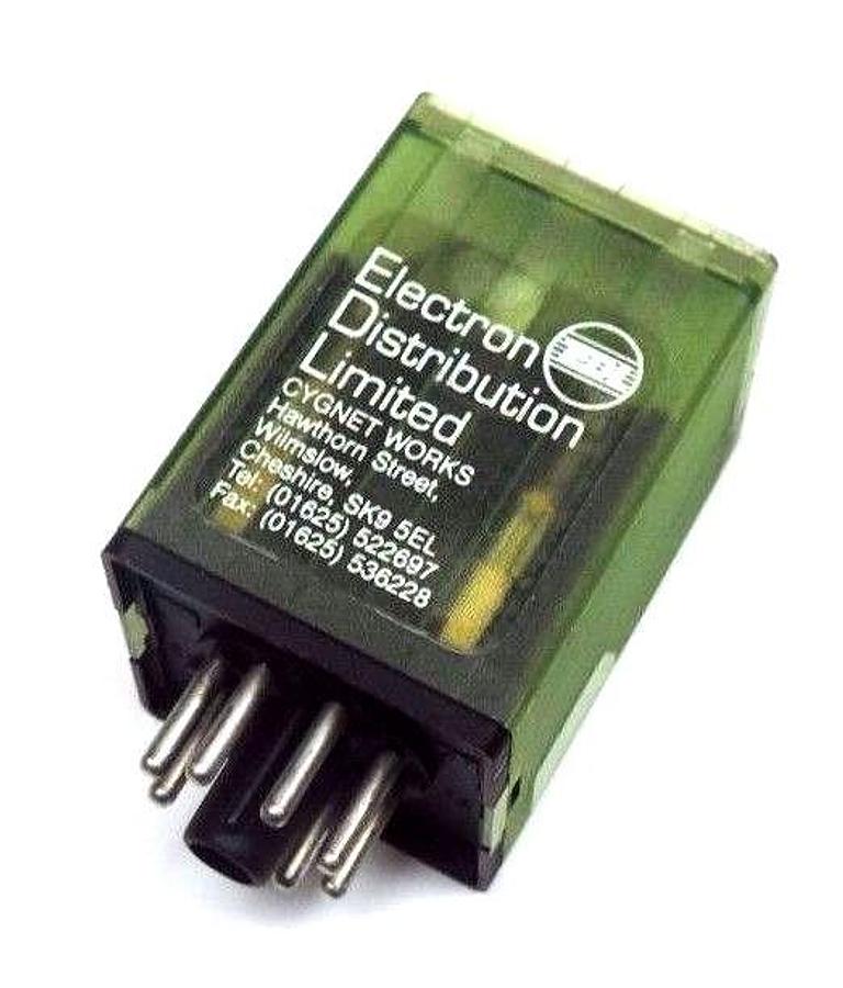 Used EDL COMAT C21D1/DC24V RELAY 24VDC, 10A, 400V, C21D3, C21D1DC24V