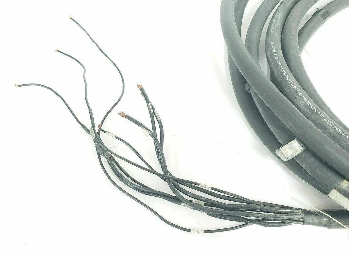 Used ALLEN BRADLEY 1326-CPABT-50 POWER CABLE 148760 151226 1326CPABT50, 32FT