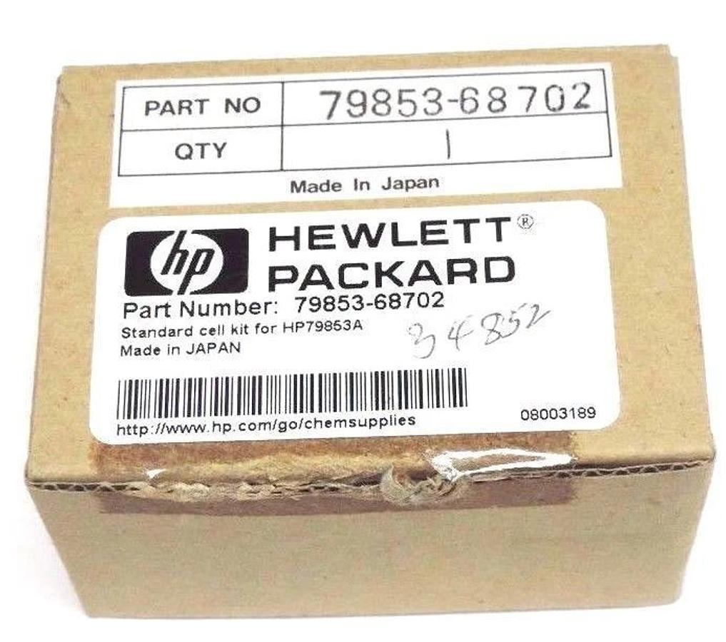 Used NIB HEWLETT PACKARD 79853-68702 STANDARD CELL KIT FOR HP79853A