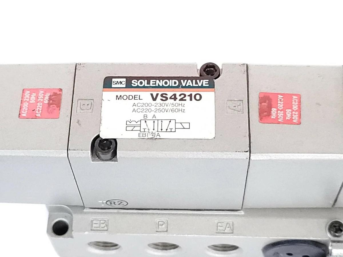 Used SMC VS4210 SOLENOID VALVE