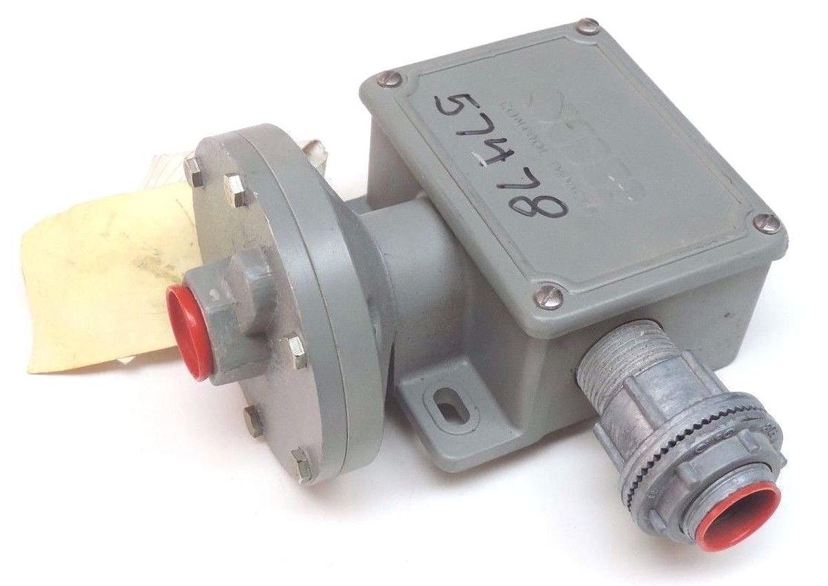 Used NEW SOR STATIC-O-RING 12NN-K614-M2-B2A-TT PRESSURE SWITCH 12NNK614M2B2ATT