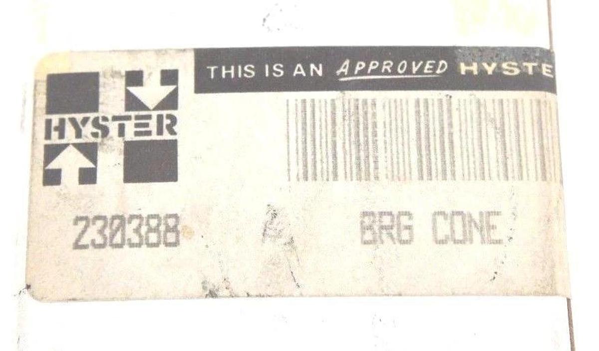 NIB HYSTER 230388 BEARING CONE