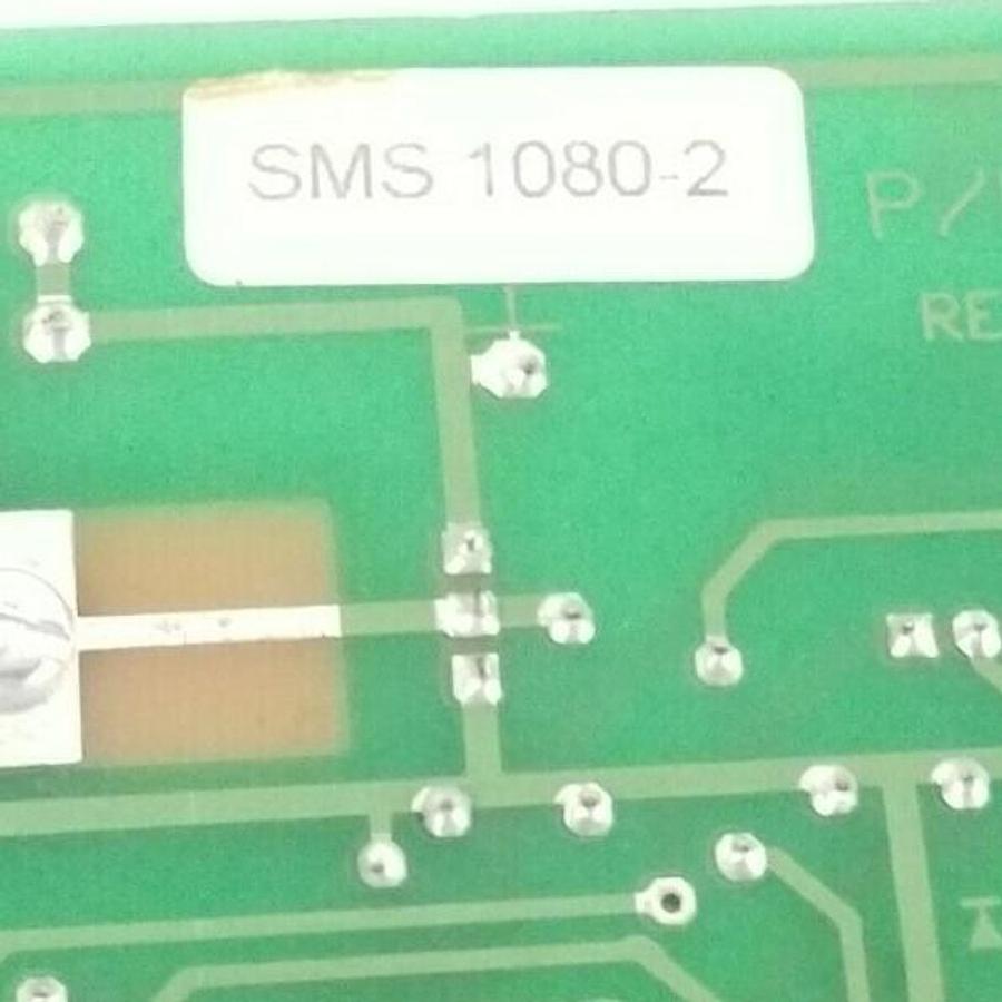 Used SAMTEC SMS-1080-2 CONTROL BOARD REV: 0988 P/N: 1080 SMS10802