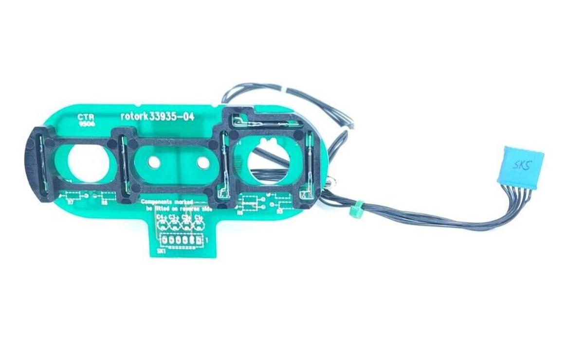 Used ROTORK 33935-04 CONTROL BOARD WITH CABLE 37106-01, 3710601