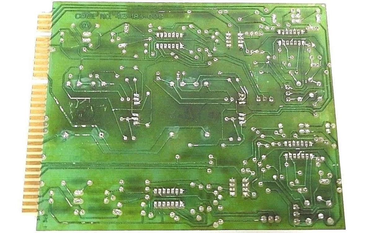 Used EMERSON 513-723-100 PC BOARD PWMI REV. E, 413-183-000