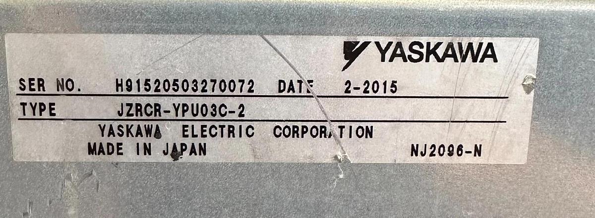Used YASKAWA JZRCR-YPU03C-2 / JZRCRYPU03C2 RELAY SWITCH DRIVE DX100 POWER SUPPLY