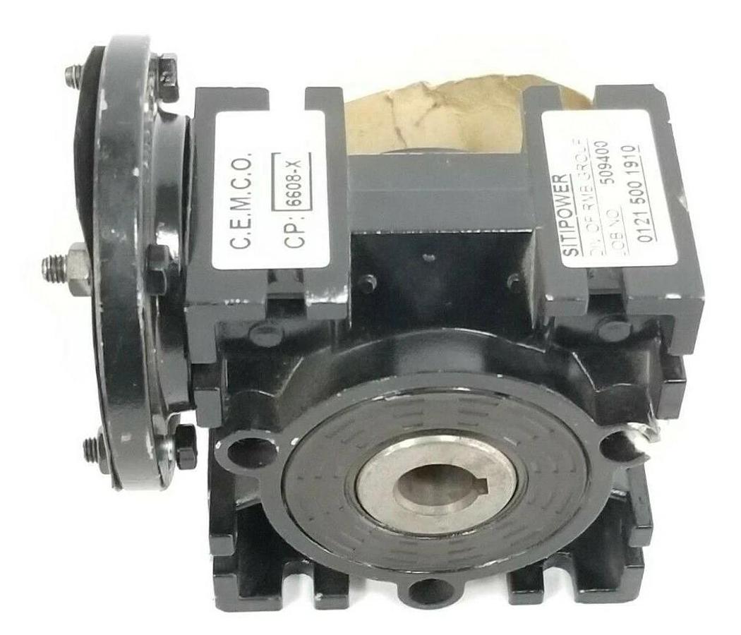 Used SITI MI-30-F8 CEMCO GEARBOX / SPEED REDUCER, 10:1 RAPP / RATIO, CA-B0, M1-30-F8