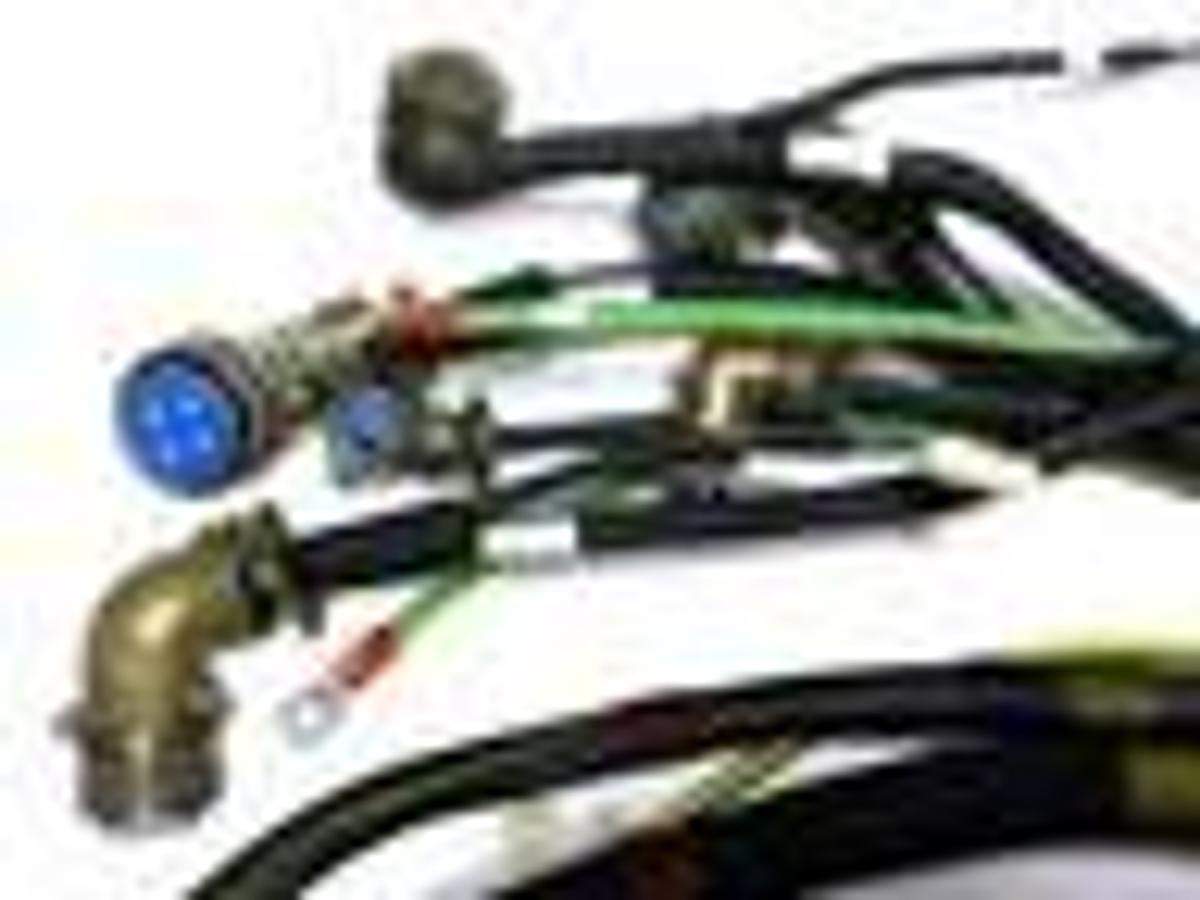 Used FANUC EE-3287-325-001 REV. C PWR/PULSE 1-3 ROBOT CABLE EE3287325001