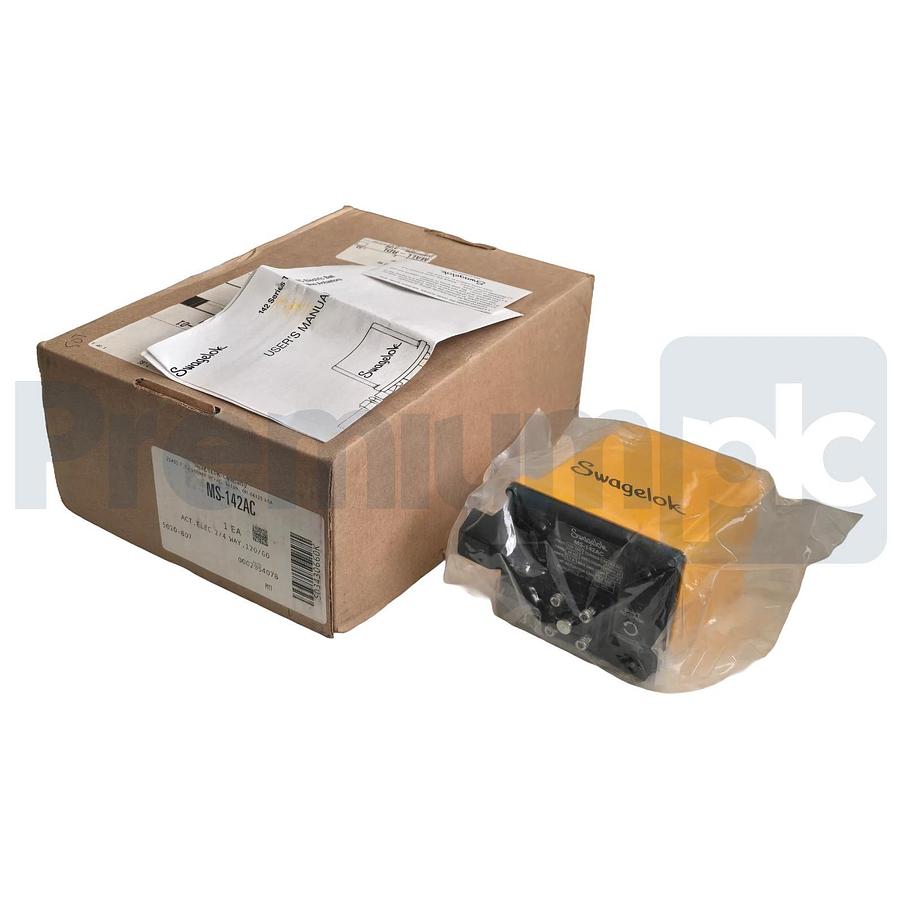 Swagelok MS-142AC Electric Actuator 1/2"NPT 120VAC 100in-lb for 2/4-Way Valves