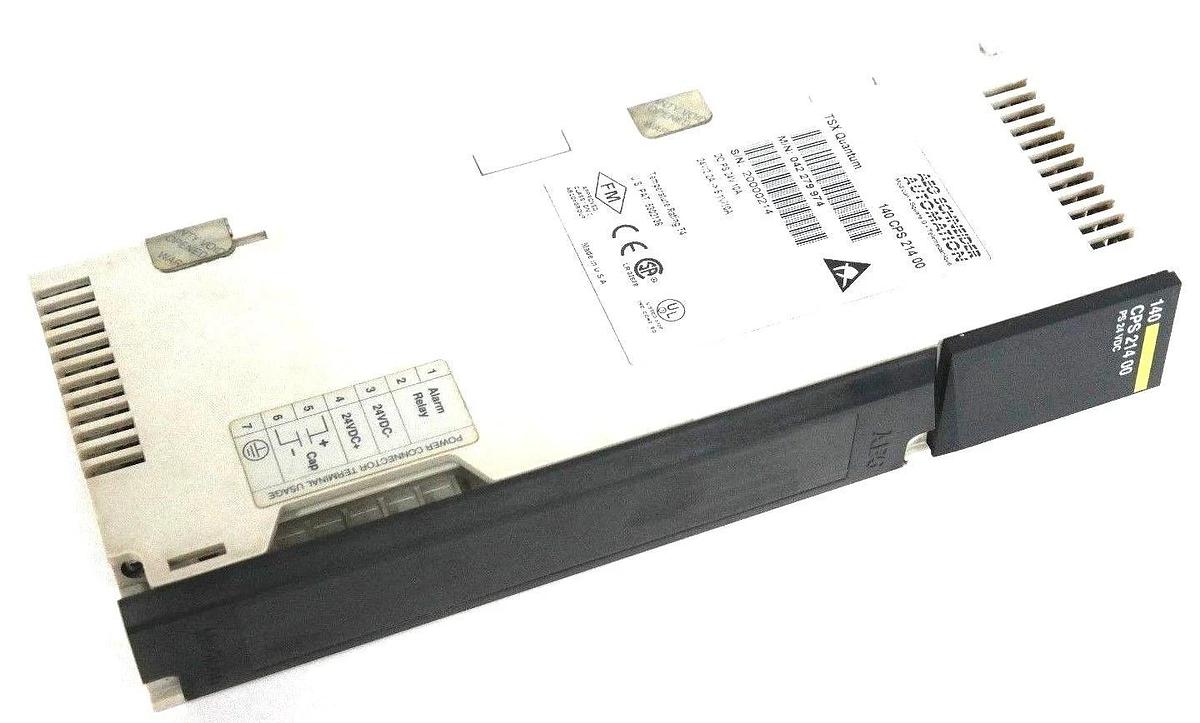 Used AEG SCHEIDER 140 CPS 214 00 POWER SUPPLY 042279974 PS 24VDC, 8/10A, 140CPS21400