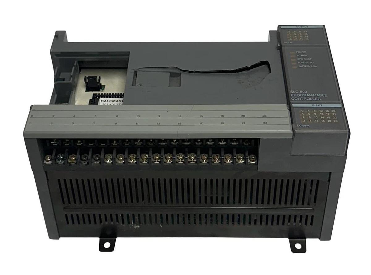Used For Parts ALLEN BRADLEY 1747-L40C /C SLC 500 PROCESSOR UNIT 40 I/O FRN: 6 L40C