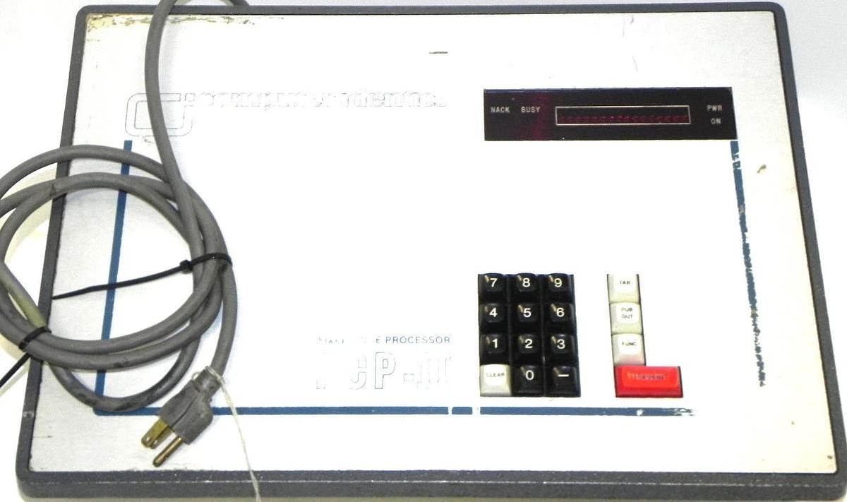 Used COMPUTER IDENTICS A1-66010-1 FIXED CODE PROCESSOR FCP-II