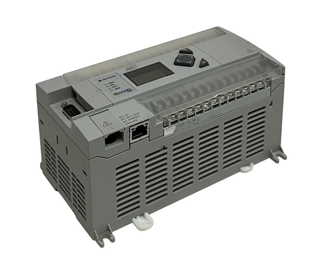 Used ALLEN BRADLEY 1766-L32BXBA /B MicroLogix 1400 32-PT CONTROLLER 12-24VDC USNP
